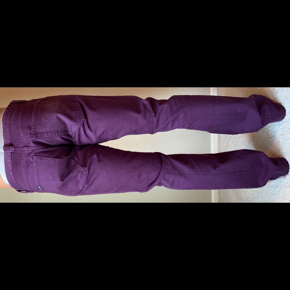 Men’s Y-3 adidas purple denim jean